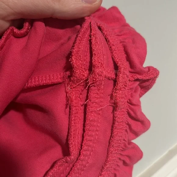 Preloved Ralph Lauren Casual Pink collar dress size 12M - Picture 8 of 10